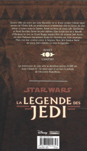Verso de Star Wars - La légende des Jedi -3a2015- Le sacre de Freedon Nadd