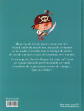 Verso de Pirate ! - Le pirate qui avait le mal de mer