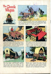 Verso de Four Color Comics (2e série - Dell - 1942) -1028- Rawhide - Trail to Freedom