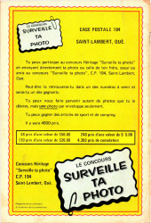 Verso de Le tombeau de Dracula (Éditions Héritage)  -32- Et certains le traitent de... fou-furieux !