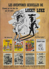 Verso de Lucky Luke (Pub et Pastiches) -Past a- Les aventures sexuelles de Lucky Luke