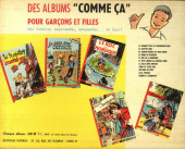 Verso de Sylvain et Sylvette (albums Fleurette) -11a1962- Alerte ! Alerte ! Alerte !
