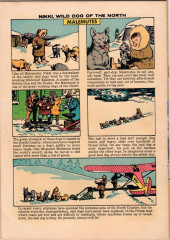Verso de Four Color Comics (2e série - Dell - 1942) -1226- Walt Disney's Nikki, Wild Dog of the North