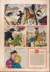 Verso de Four Color Comics (2e série - Dell - 1942) -709- The Searchers