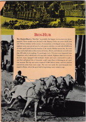Verso de Four Color Comics (2e série - Dell - 1942) -1052- MGM's Ben-Hur