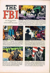 Verso de Four Color Comics (2e série - Dell - 1942) -1069- The FBI Story