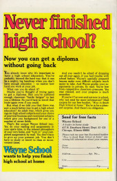 Verso de Giant-Size Defenders (1974) -4- Too cold a night for dying