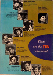 Verso de Four Color Comics (2e série - Dell - 1942) -1178- Walt Disney's Ten Who Dared