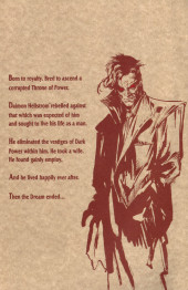Verso de Hellstorm: Prince of lies (Marvel comics - 1993) -1- Storm clouds