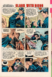 Verso de Walt Disney Presents Zorro (Gold Key - 1966) -7- Issue # 7