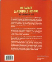 Verso de (DOC) Études et essais divers -2003- Pif et son gadget surprise - La Véritable Histoire des origines à 1973