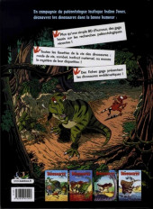 Verso de Les dinosaures en bande dessinée -3a18- Tome 3