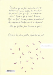 Verso de La vie d'artiste (Ocelot) - La vie d'artiste