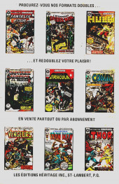 Verso de Fantastic Four (Éditions Héritage) -7576- Double pagaille!