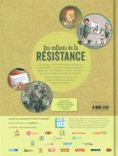 Verso de Les enfants de la Résistance -148hBD2018- Premières actions