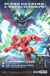 Verso de Justice League Rebirth (DC Presse) -11VC- Le badge (2/2)