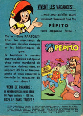 Verso de Pepito (1re Série - SAGE) -44- Le portrait du Gouverneur