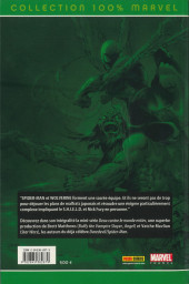 Verso de Spider-Man/Wolverine (100% Marvel) -1- Deux contre le monde entier