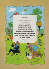 Verso de Tintin (en langues étrangères) -5Luxembourg- De Bloe Lotus
