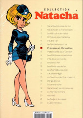 Verso de Natacha - La Collection (Hachette) -7- L'hôtesse et Monna Lisa