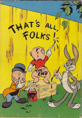 Verso de Four Color Comics (2e série - Dell - 1942) -16- Porky Pig and the Secret of the Haunted House