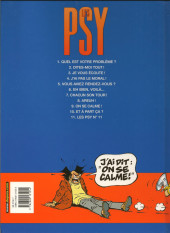 Verso de Les psy -9a2004- On se calme !