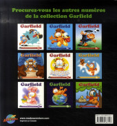Verso de Garfield (Presses Aventure - carrés) -28- Album Garfield #28