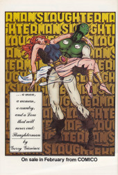 Verso de Comico primer (1982) -2- Comico primer #2