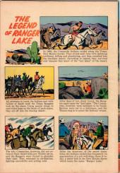 Verso de Four Color Comics (2e série - Dell - 1942) -1021- Jace Peason's Tales of the Texas Rangers