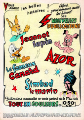 Verso de Simbad le marin (Éditions Mondiales) -3- l'île de Tangar