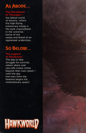 Verso de Hawkworld (1989) -1- Hawkworld Book 1: Flashzone