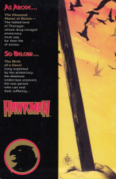 Verso de Hawkworld (1989) -3- Hawkworld Book 3: Phoenix flight
