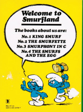 Verso de Smurfs (Hodder and Stoughton/Dupuis) -3a- Smurphony in C
