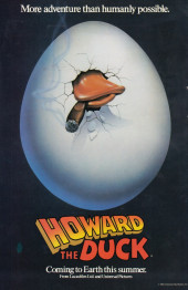 Verso de Howard the Duck (1976) -33- Material Duck