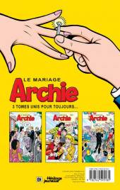 Verso de Archie (Éditions Héritage - 2011) -1- Le mariage