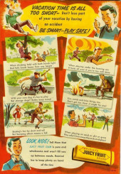 Verso de Four Color Comics (2e série - Dell - 1942) -712- Walt Disney's The Great Locomotive Chase