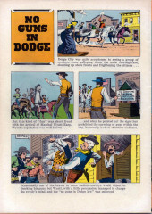Verso de Four Color Comics (2e série - Dell - 1942) -921- Wyatt Earp