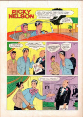 Verso de Four Color Comics (2e série - Dell - 1942) -998- Ricky Nelson