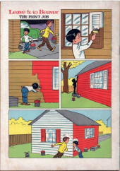 Verso de Four Color Comics (2e série - Dell - 1942) -1103- Leave it to Beaver