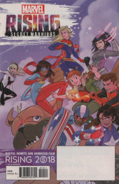 Verso de Free Comic Book Day 2018 - Marvel Rising