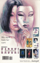 Verso de Kabuki Reflections (1998) -4- Kabuki reflections #4
