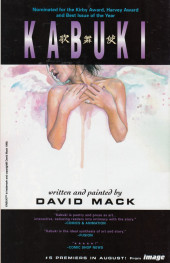 Verso de Kabuki (1997) -4VC- Kabuki #4