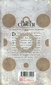 Verso de Black Clover -12- La mélancolie d'une épineuse jouvencelle