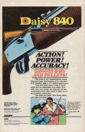 Verso de Weird western tales (1972) -60UK- The gang of old New York