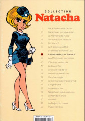 Verso de Natacha - La Collection (Hachette) -8- Instantanés pour caltech