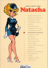 Verso de Natacha - La Collection (Hachette) -9- Les machines incertaines