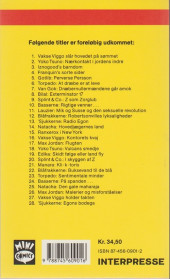 Verso de Gaston (en danois) (Vakse Viggo) -Poche27- Vakse Viggo holder takten