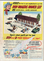 Verso de Roy Rogers Comics (Dell - 1948) -67- Issue # 67