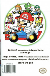 Verso de Super Mario - Manga Adventures -17- Tome 17