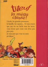 Verso de Titeuf (Bibliothèque Rose) -131183- La méga classe !